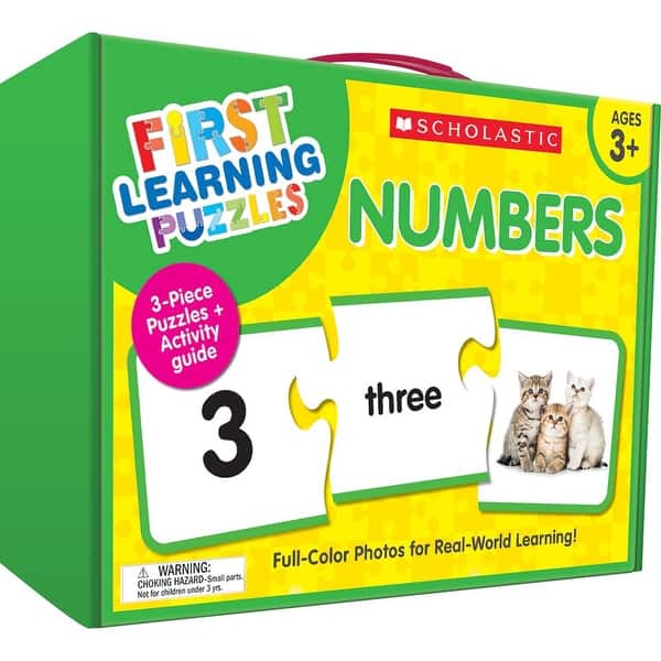 slide 2 of 8, Scholastic First Learning Puzzles, Numbers - Multi Multi - STEM - Kids