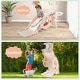 preview thumbnail 3 of 18, Gymax 4-in-1 Kids Slide Rocking Toy Slide Rocking Horse w/Basketball