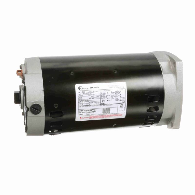 3 HP Square Flange 3-Phase Full-Rated Pool Pump Motor
