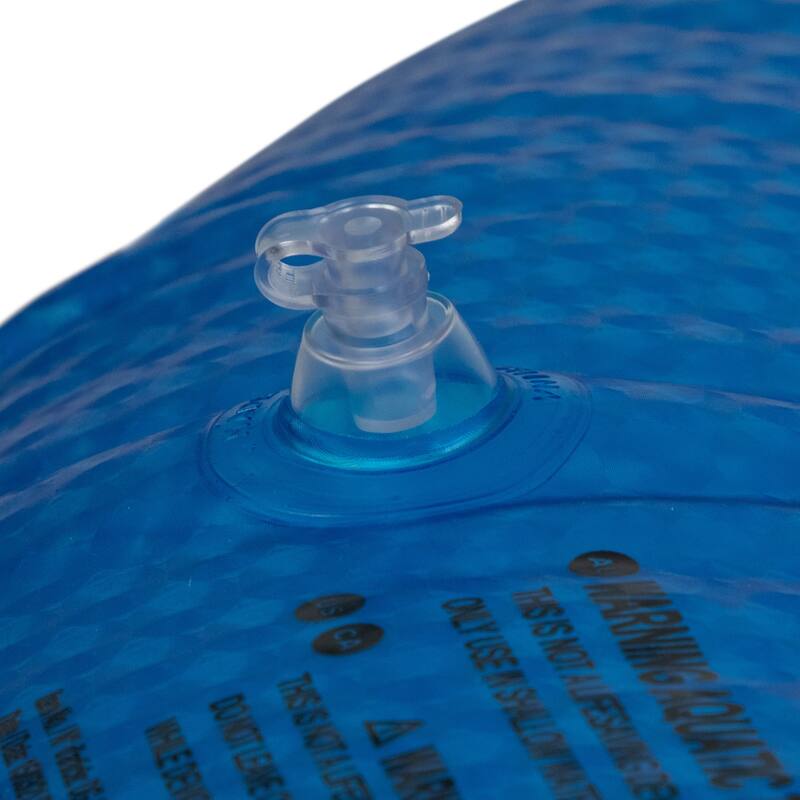 42" Blue Sparkle Inflatable Swimming Pool Tube Ring Float