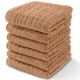 preview thumbnail 133 of 134, Baby Washcloths Muslin Cotton, Large 10"x10" by Comfy Cubs Pack of 6 - Caramel