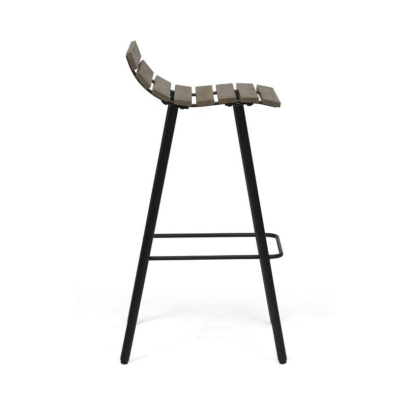 Pepperwood Wooden Barstool (Set of 2) by Christopher Knight Home