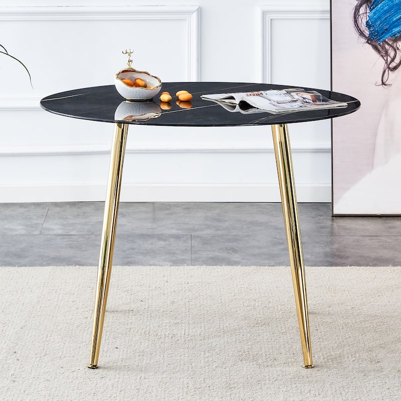 Modern Minimalist Circular Dining Table