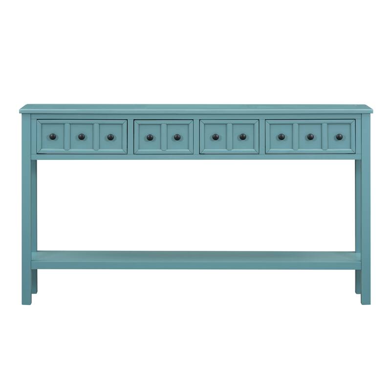 Rustic Entryway Console Table