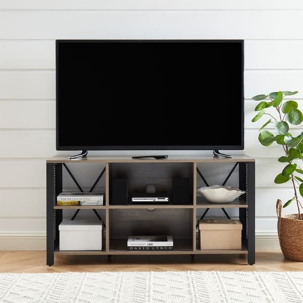 47Inch Wood TV Stand Console for TVs up to 65in Flat Screen On Sale