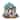 Kurt Adler 8-Inch Gingerbread Beach House with C7 Bulb