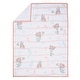 preview thumbnail 2 of 6, Bedtime Originals Disney Baby The Little Mermaid White Baby Blanket - Ariel