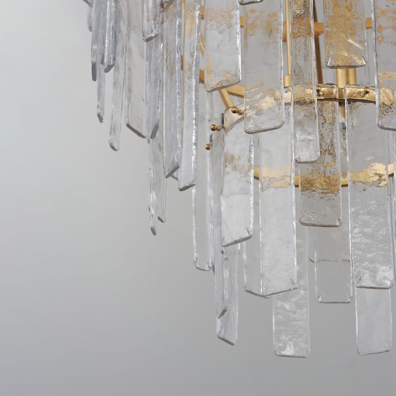 Maxim 21837AG Warren 12 Light 30" Wide Pendant