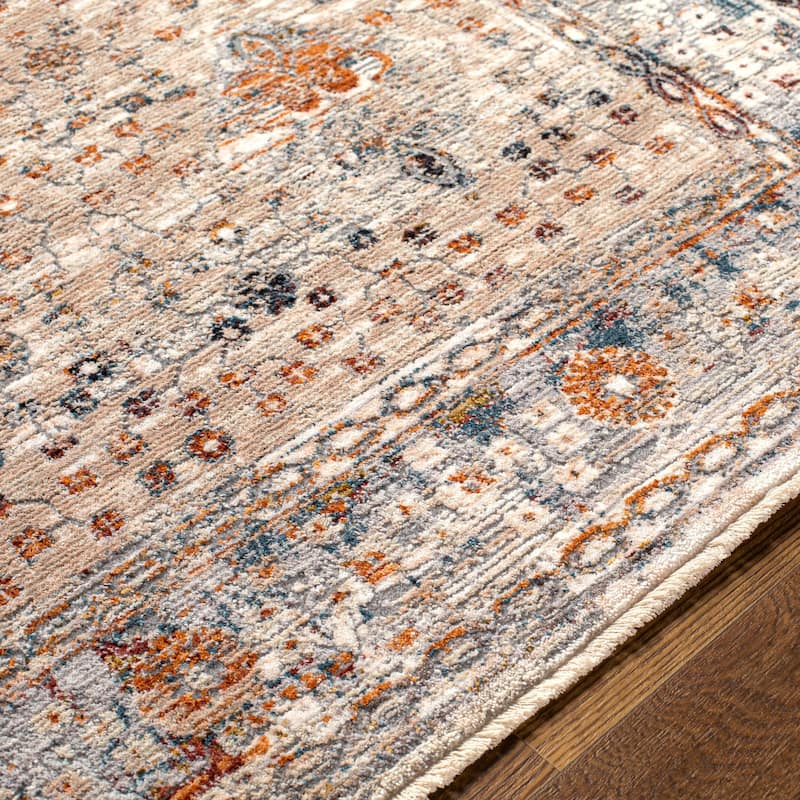 Livabliss Traditional Arya Diamond Area Rug