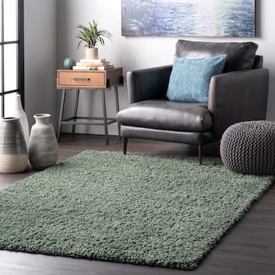Nuloom Kara Solid Shag Area Rug