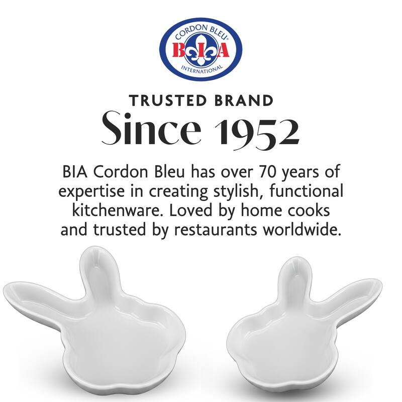 BIA Cordon Bleu Bunny Head, Set of 2 - 14 oz & 7 oz