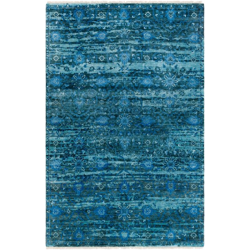 Hand Knotted Fowler Wool Area Rug