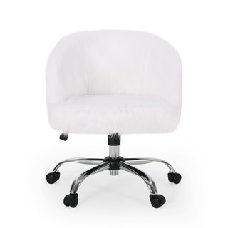 Syosset Modern Glam Swivel Office Chair by Christopher Knight Home