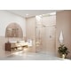 preview thumbnail 32 of 38, Glass Warehouse 56 in. - 60 in. x 78 in. Frameless Sliding Shower Door Polished Chrome
