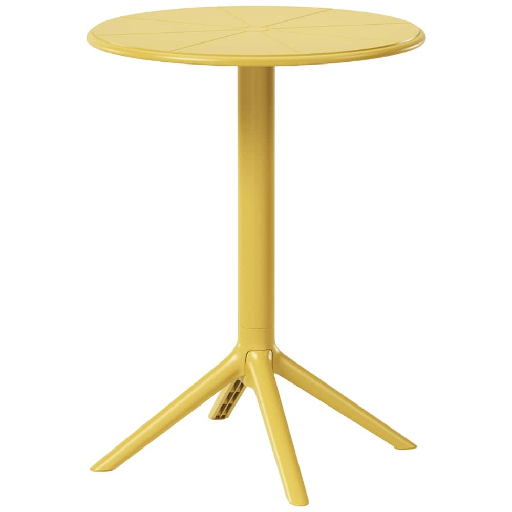 Frond and Form 23.5 Inch Outdoor Round Dining Table
