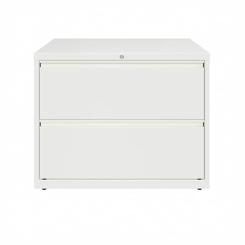 8000 Series 36" Wide 2-Drawer Lateral File Cabinet, Charcoal