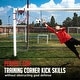 preview thumbnail 7 of 5, Zealfeel Soccer Goal Target Set, 2 Pack 16in Top Bins Corners for Shooting Accuracy Training
