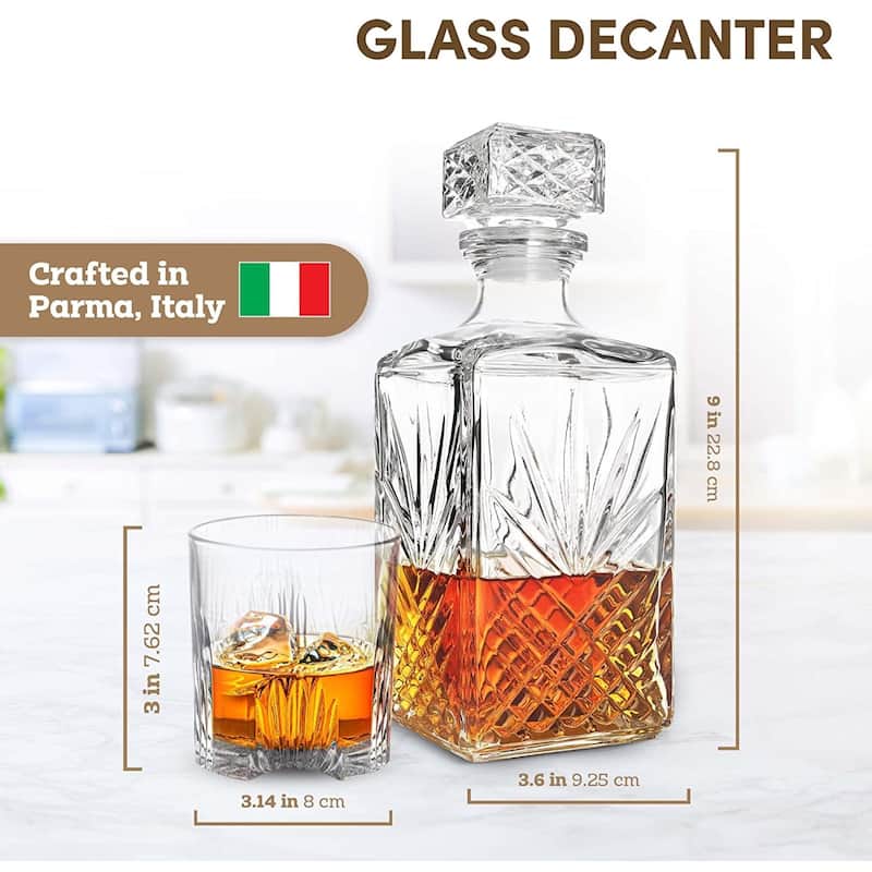 Bormioli Rocco Selecta Whiskey Decanter