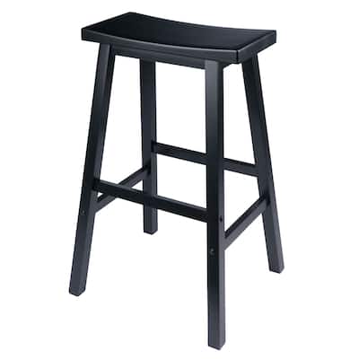 Saddle Seat Bar Stool - 17.91 x 15.79 x 28.86 inches