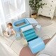 preview thumbnail 3 of 6, 8-in-1 Climb Crawl Activity Playset Foam Soft Zone Climbing Blocks Indoor Crawling Gym Equipment For Infants Toddler