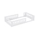preview thumbnail 5 of 24, Twin Size Floor Platform Bed with Fence Guardrail, Solid Wood Montessori Bed Kids Bed Frame Low Grounded Bed for Toddlers