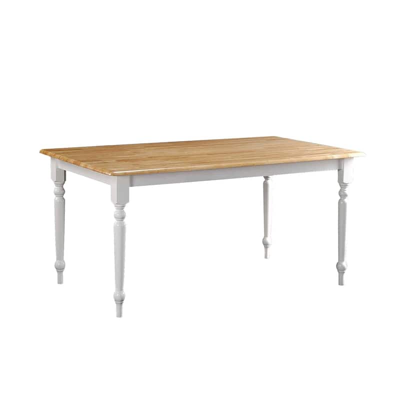 Windsor Rectangle Dining Table - Cream - Cream