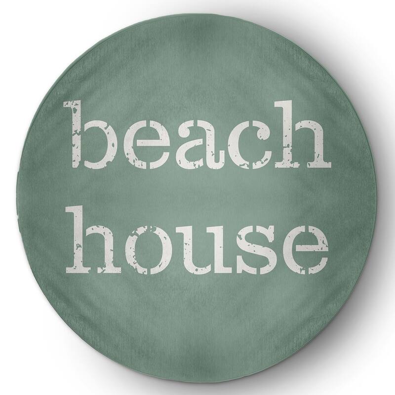 Beach House Nautical Chenille Rug