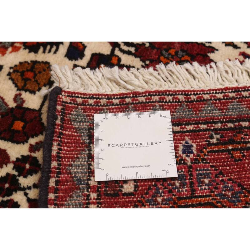 ECARPETGALLERY Hand-knotted Andelz Cream Wool Rug - 5'0 x 9'4