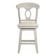 preview thumbnail 58 of 79, Eleanor Napoleon Back Wood Swivel Chair by iNSPIRE Q Classic