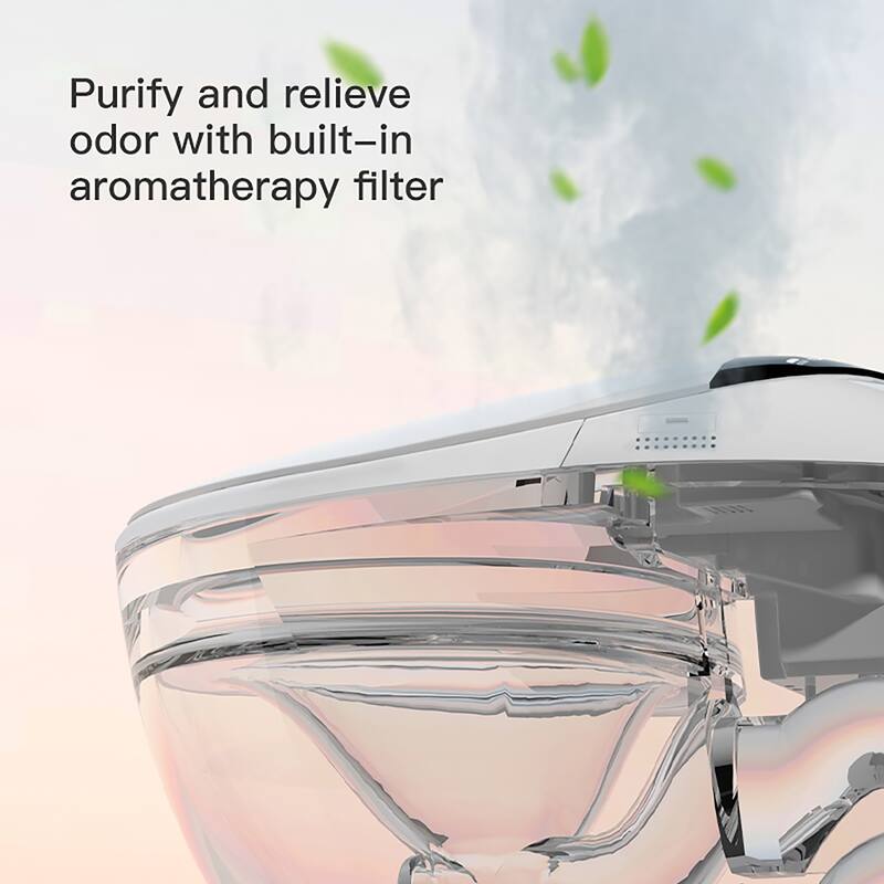 Yulika Y1 Luxury Smart Toilet One Piece Bidet Toilet with Bidet Built in, Elongated Heated seat, Auto Flush, Heated Seat