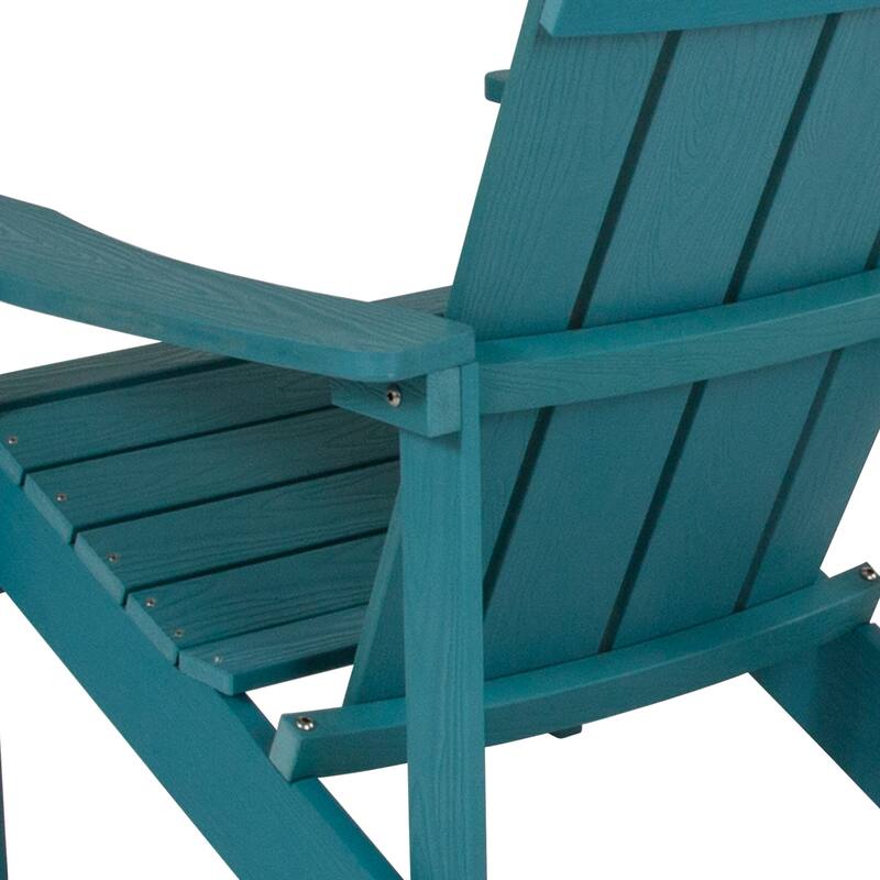 All-weather Poly Resin Wood Outdoor Adirondack Chair (Set of 4)