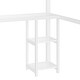 preview thumbnail 10 of 19, Queen Size Loft Bed Frame with Built-in Wardrobe