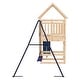 preview thumbnail 6 of 16, vidaXL Swing Set Outdoor Backyard Wooden Playground Equipment for Kids Age 3-8