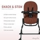 preview thumbnail 5 of 22, Dream On Me Snack & Stow High Chair