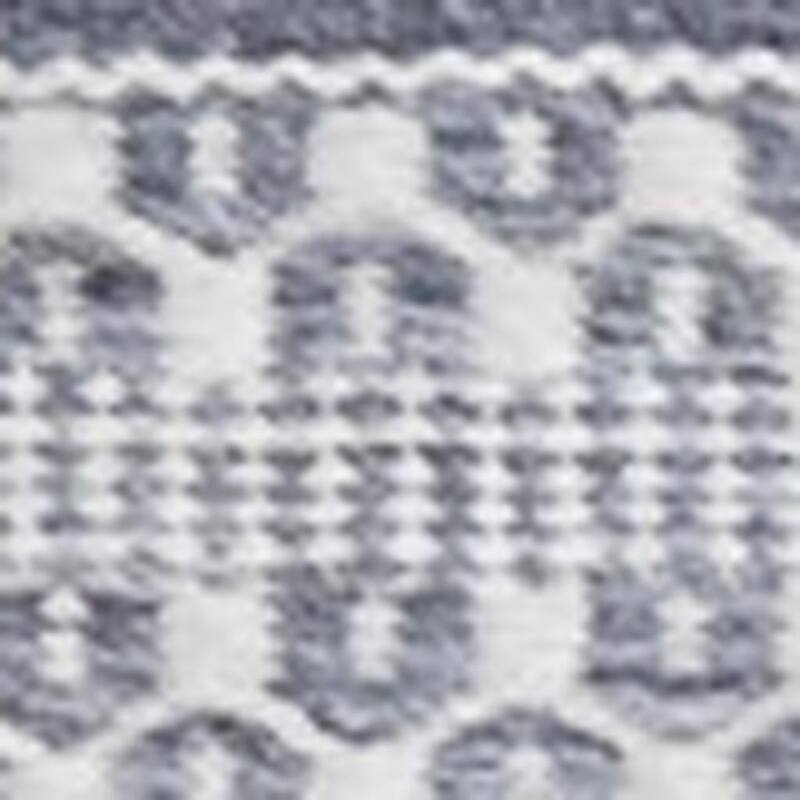 HomeRoots Striped Modern Rectangle Area Rug