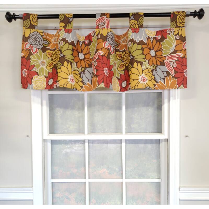 RLF Home Flormania Tab Valance
