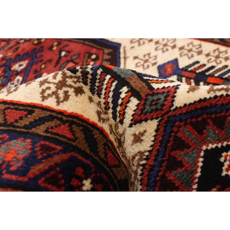 ECARPETGALLERY Hand-knotted Konya Cream Wool Rug - 3'0 x 5'3