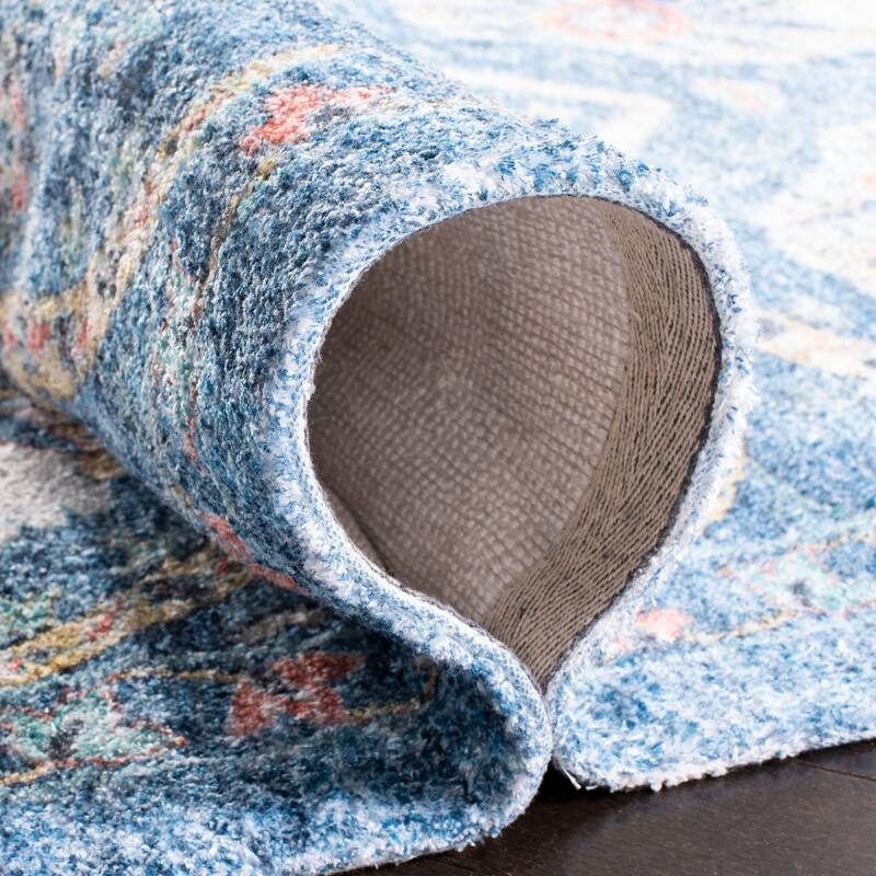 SAFAVIEH Handmade Saffron Tiesha Modern & Contemporary Floral & Botanical