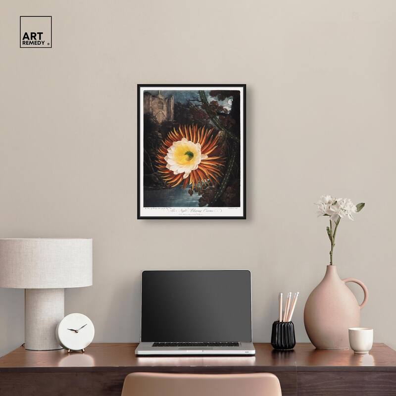 Night-Blowing Cereus 1807 Canvas by Art Remedy