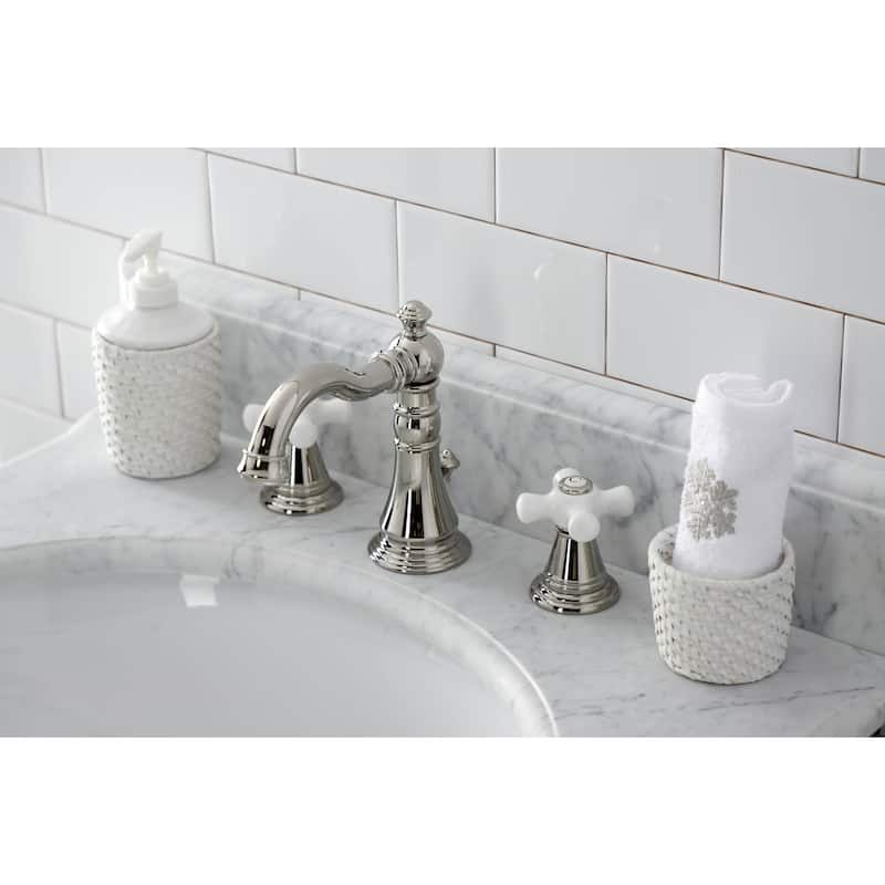 Kingston Brass American Classic 1.2 GPM Widespread Bathroom Faucet