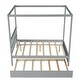 preview thumbnail 14 of 13, Sturdy and Stylish Kids' Solid Wood Platform Bed with Twin Trundle for Comfortable Sleep