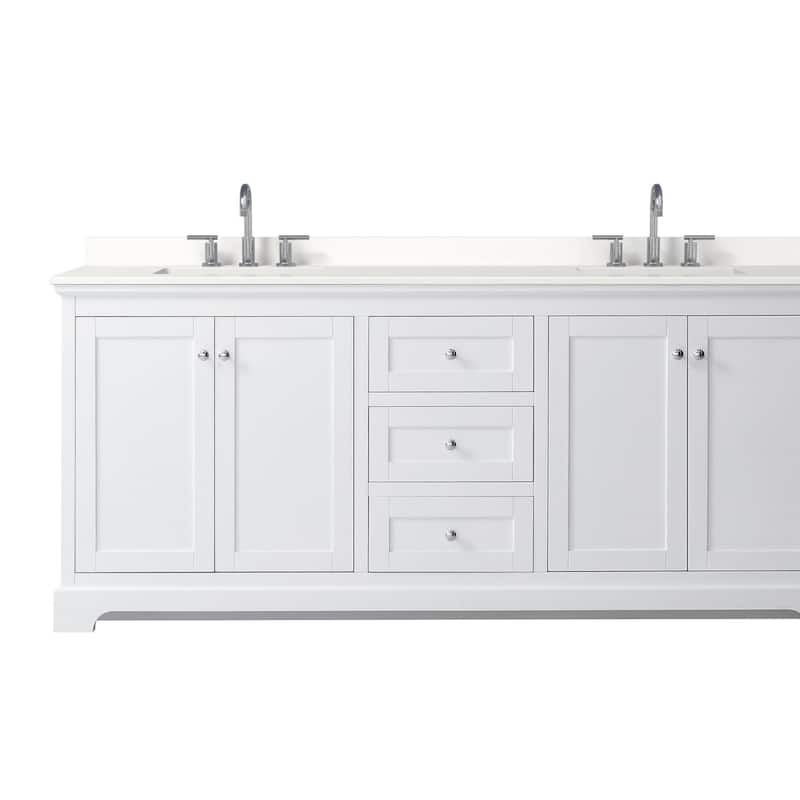 Wyndham Collection WCV232380D-QTZ-US3MXX Avery 80" Free Standing