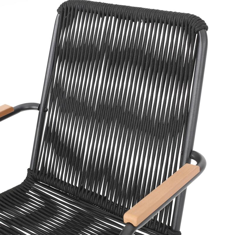Iron Frame Chair Set of 2