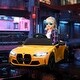 preview thumbnail 8 of 7, 12V BMW M4 Licensed Kids Electric Car with Parent Remote Control, Suspension, LED Lights & Soft Start (Yellow)