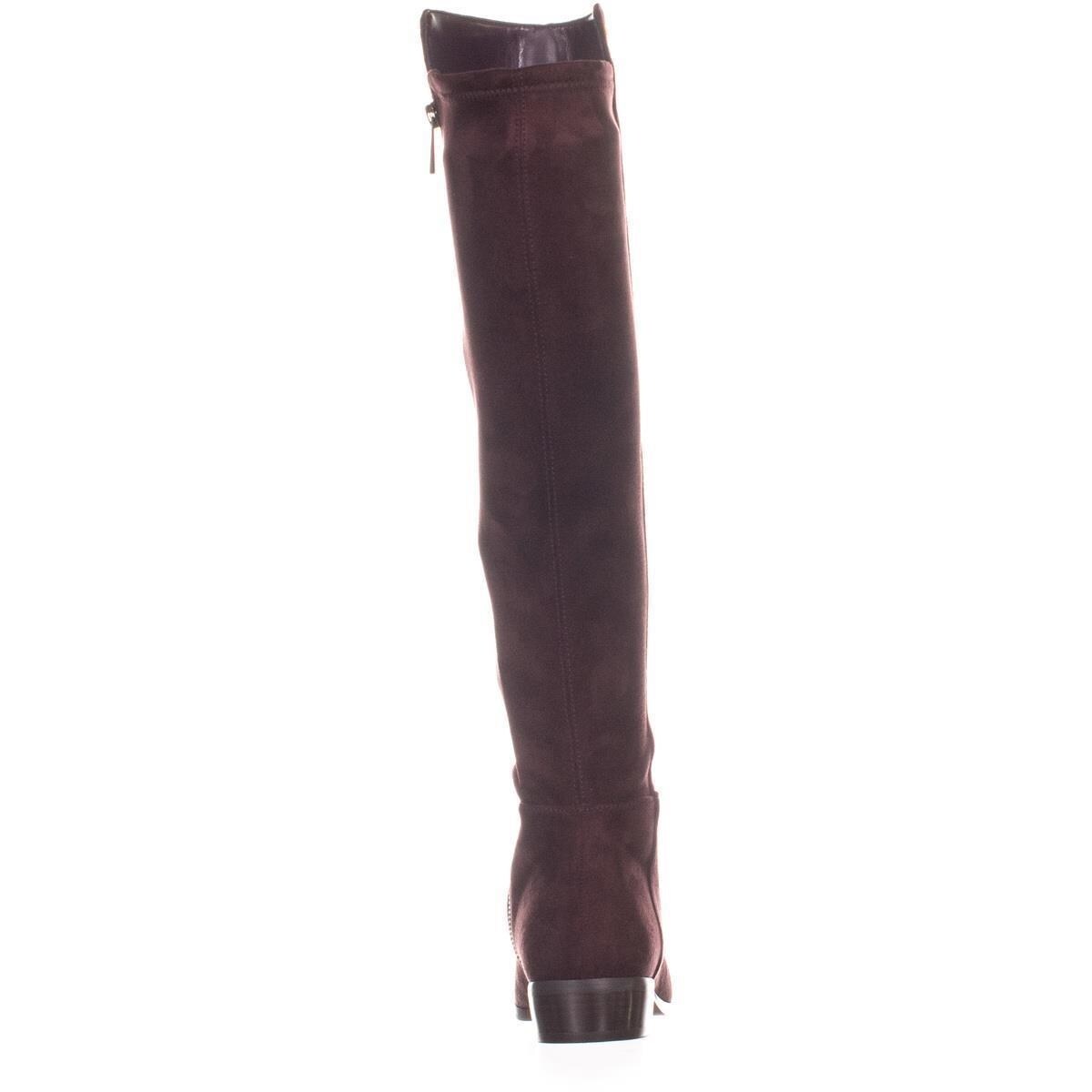 michael kors bromley riding boots damson