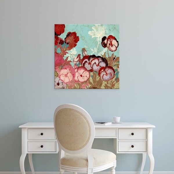 Easy Art Prints Vision Studio's 'Tokyo Rose II' Premium Canvas Art