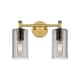 Option Brushed Brass / Plated Smoke