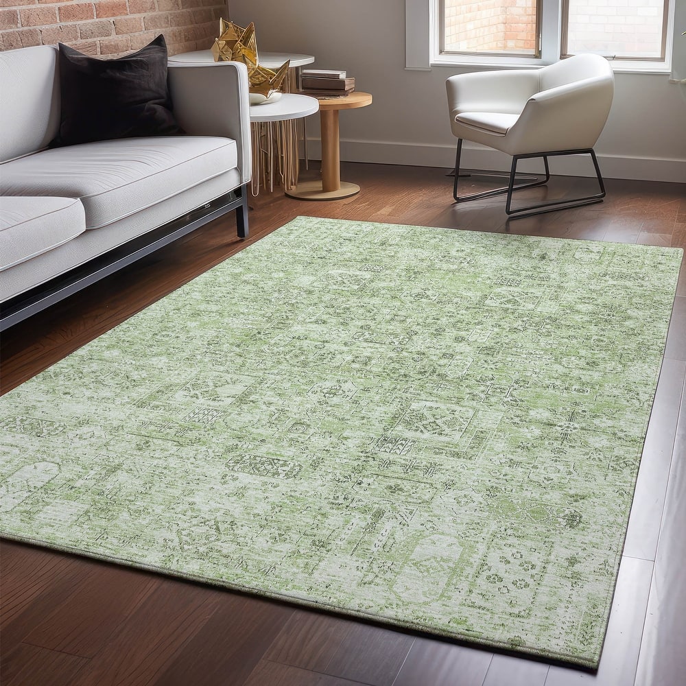 Premium Washable Super Soft Vintage Traditional Mayfield Rug