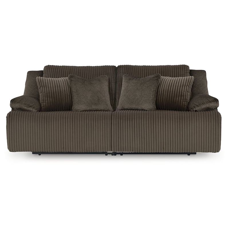 Signature Design by Ashley Top Tier 2-Piece Reclining Sectional Loveseat - 92"W x 40"D x 41"H