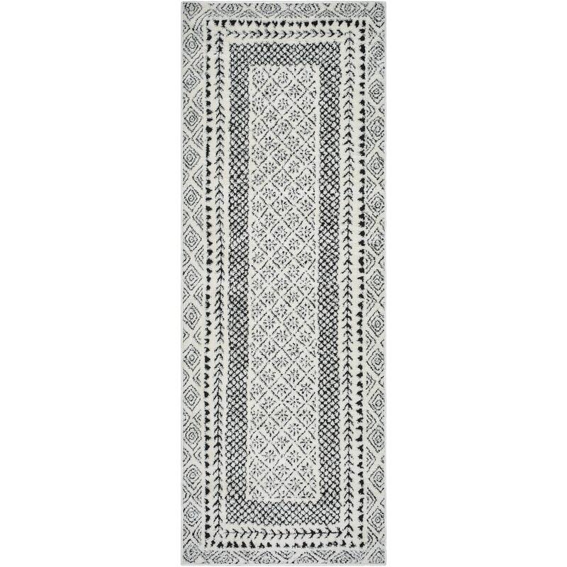 Livabliss Freud Bohemian Bordered Area Rug